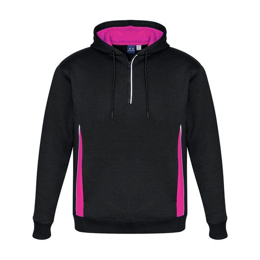 Renegade Hoodies Black Magenta Silver